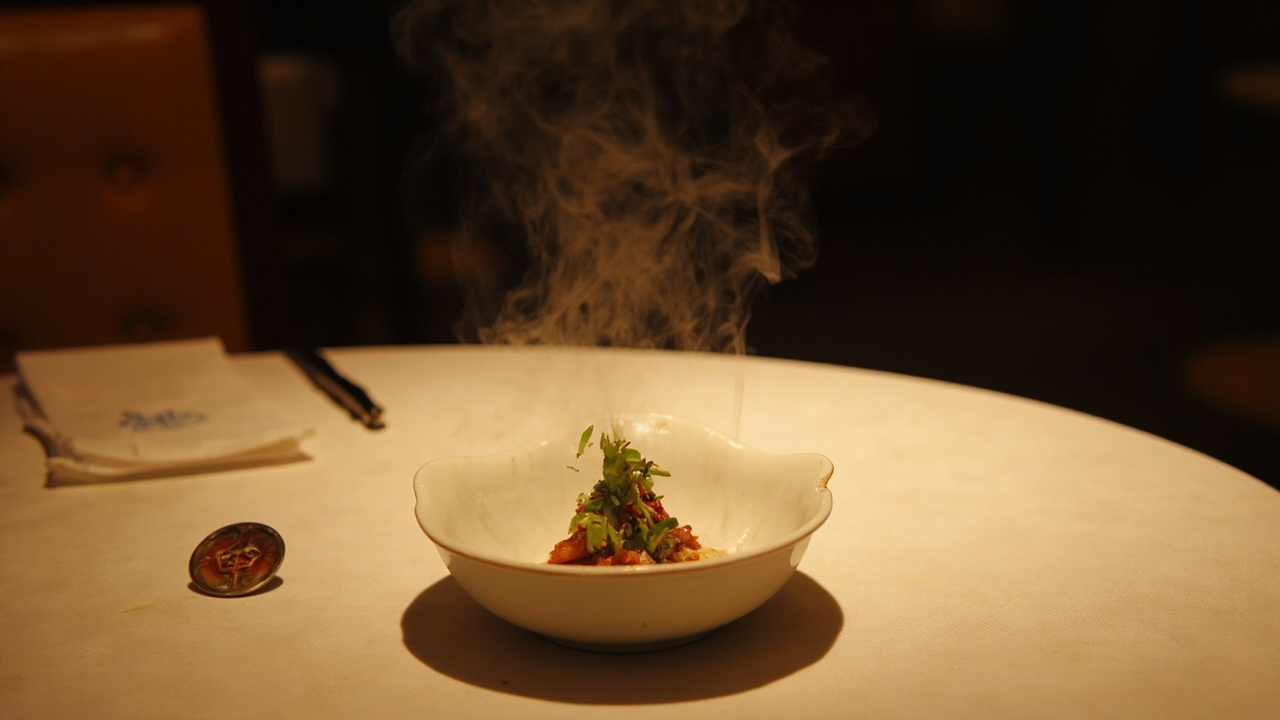 火锅店兑礼的招牌菜与印章